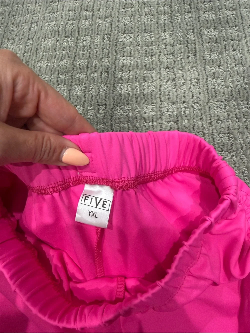 Kids  Pink Active Shorts